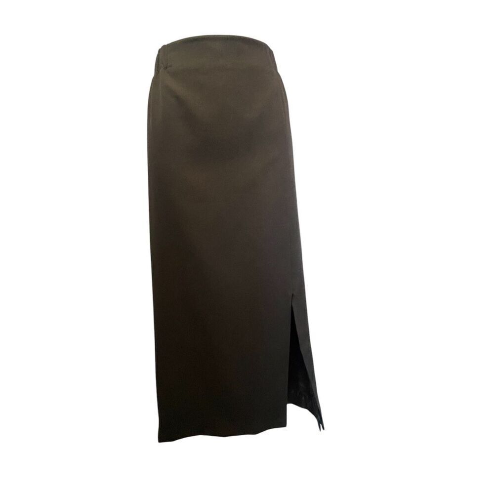 Joyce Women’s Vintage Skirt Black Corporate Goth size 18
